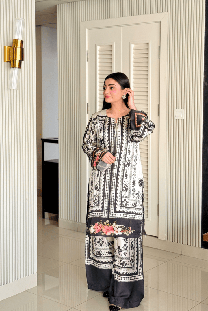 Charcoal Charm 2-Piece