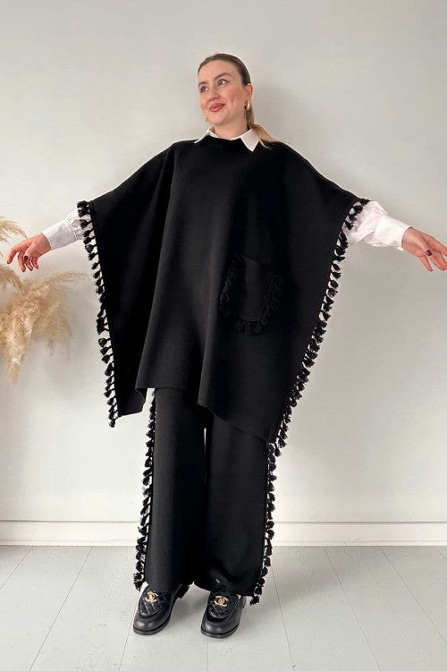 Noir Charm Co-Ord Set