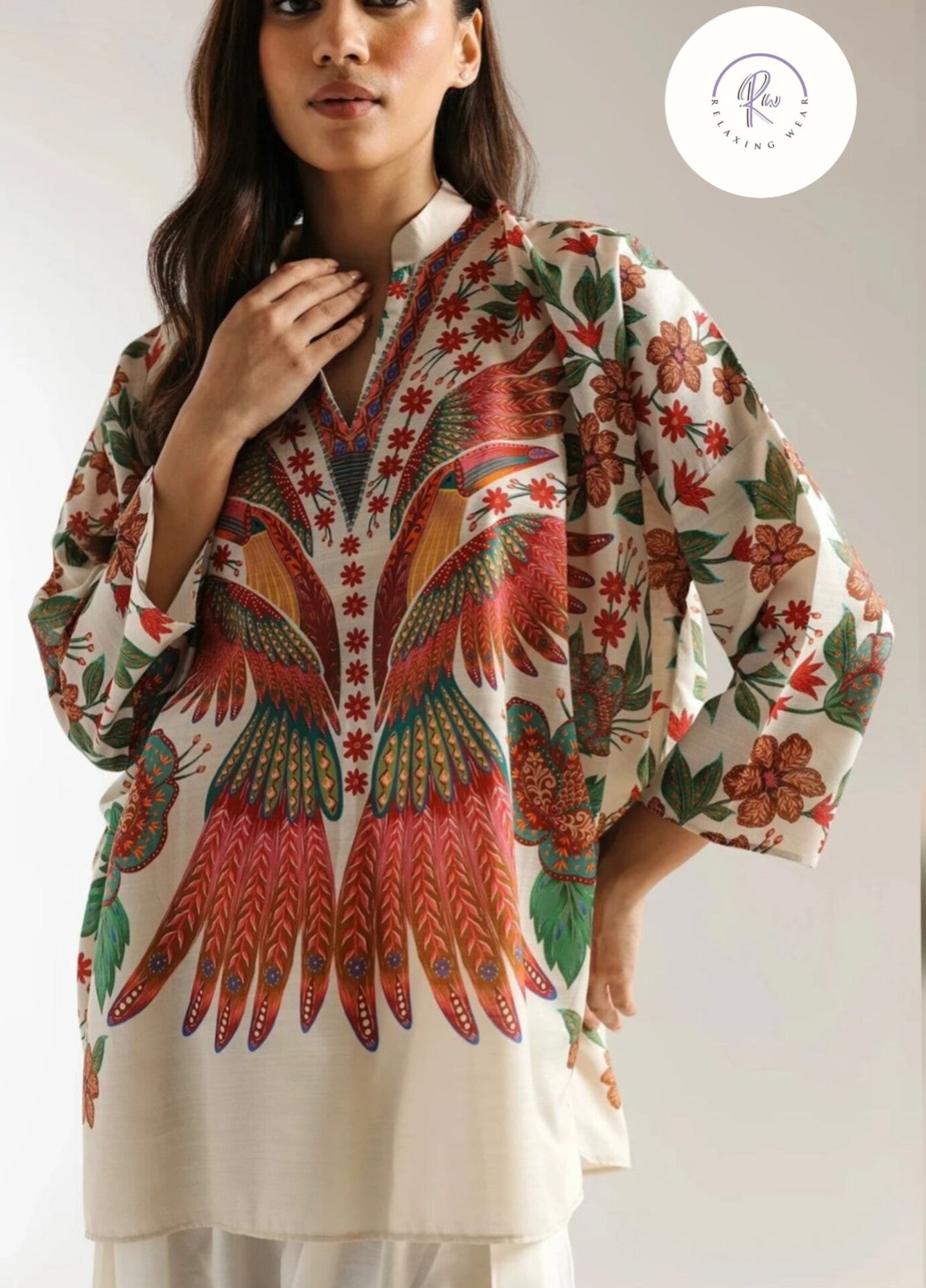 Tropical Wings Printed Co-Ord Set