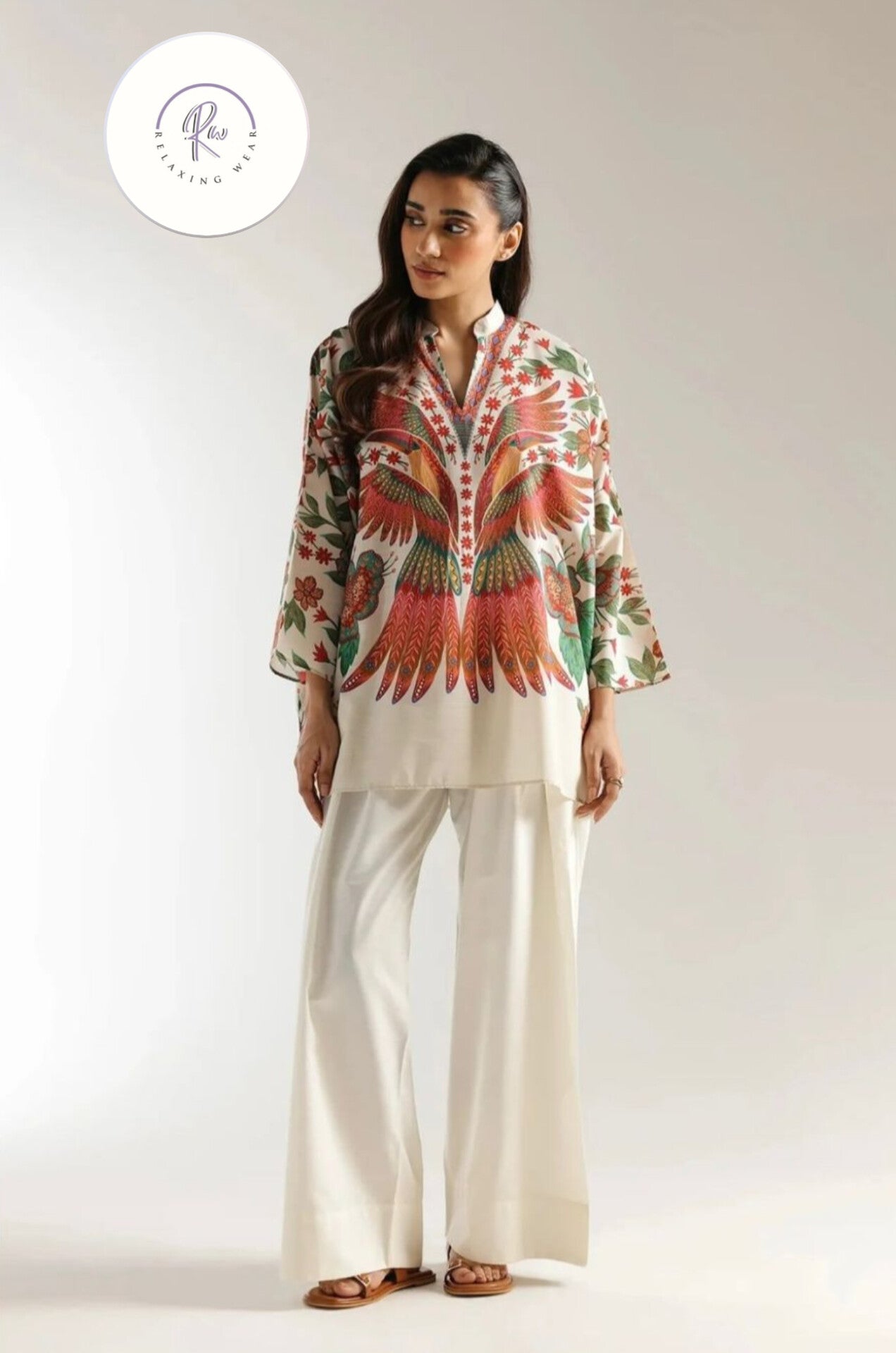 Tropical Wings Printed Co-Ord Set