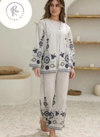 Azure Meadow floral set