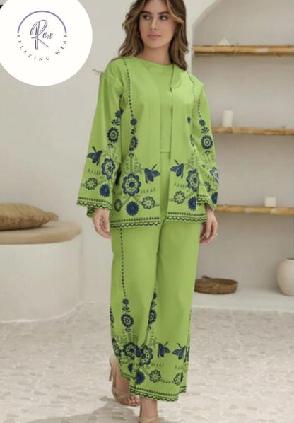 Azure Meadow floral set