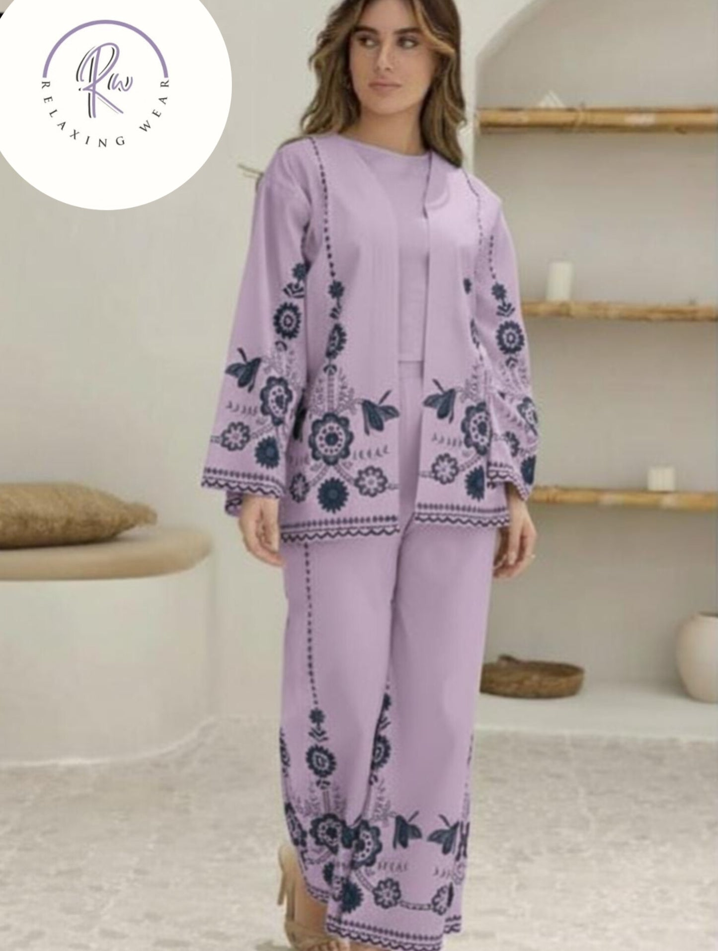 Azure Meadow floral set