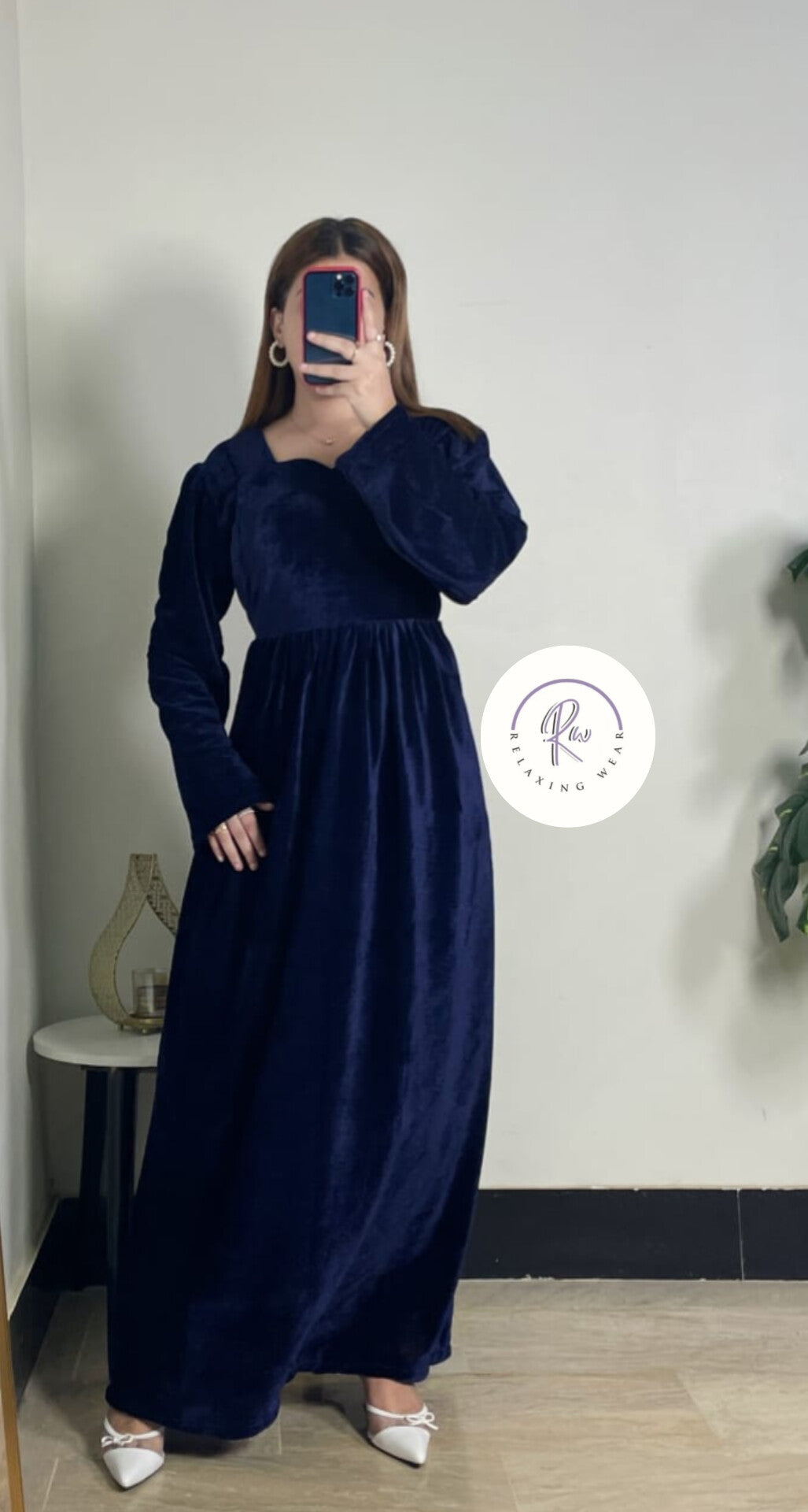 Velvet berry maxi
