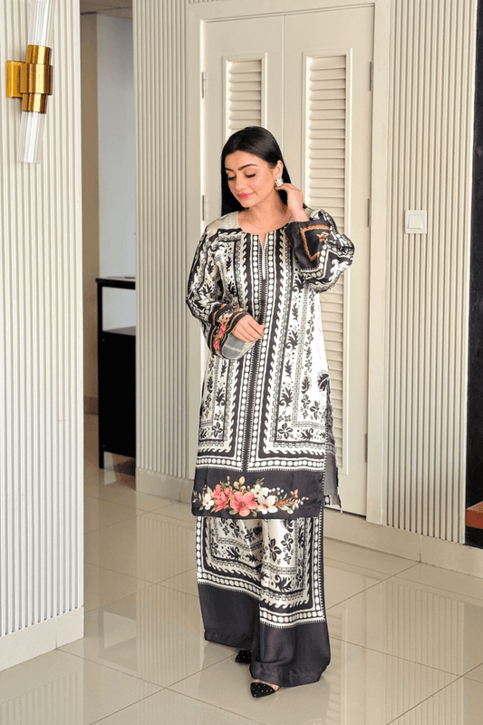 Charcoal Charm 2-Piece