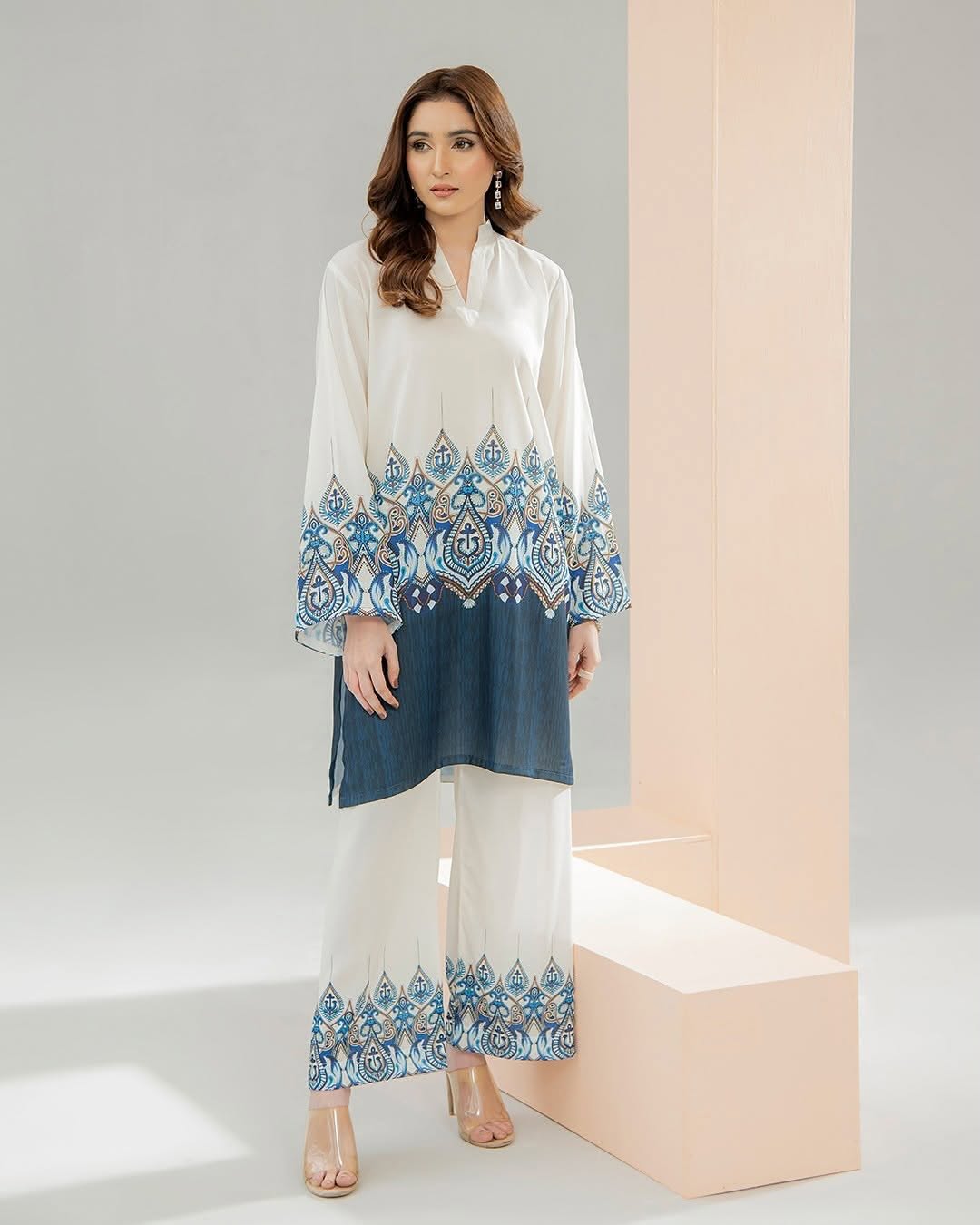 Blue Mirage 2-Pc Co-ord Set