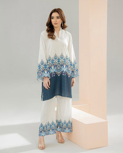 Blue Mirage 2-Pc Co-ord Set